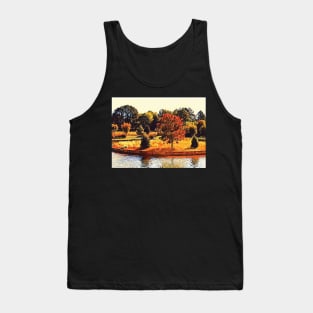 Pretty Fall picture Tank Top